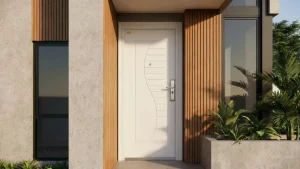 pintu baja minimalis